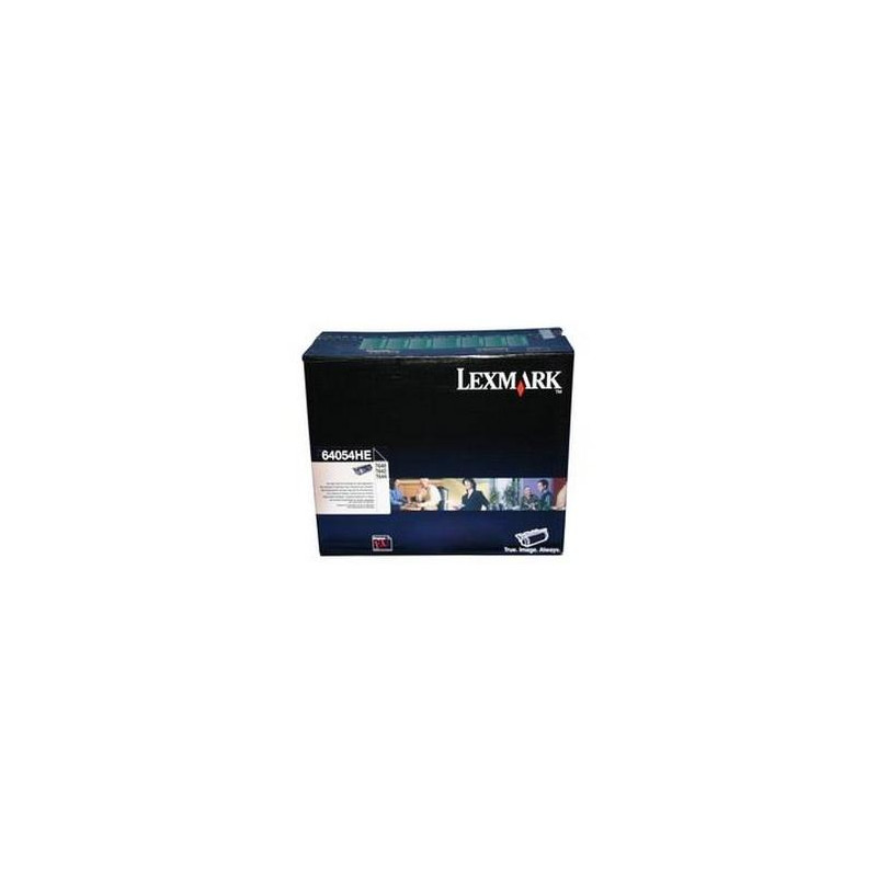 64054HE LEXMARK TONER NEGRO RETORNABLE T-640/642/644 X-642/644/646