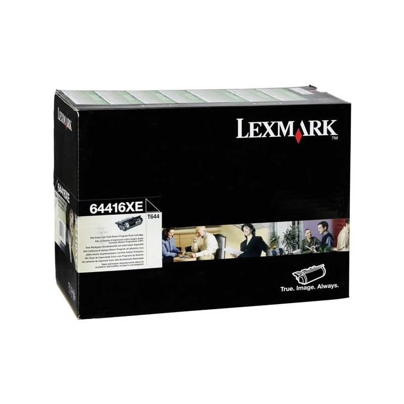 64416XE/64440XW LEXMARK TONER T-644 EXTRA ALTO RENDIMIENTO RETORNABLE