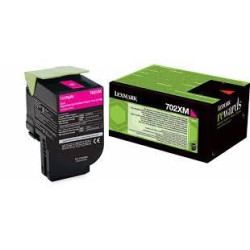 70C2XM0 LEXMARK TONER MAGENTA RETORNABLE 702XM