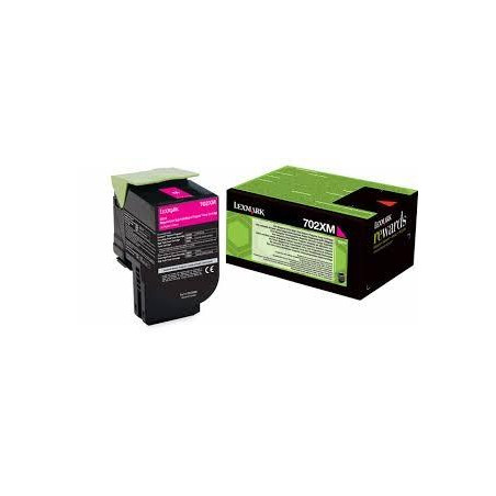 70C2XM0 LEXMARK TONER MAGENTA RETORNABLE 702XM