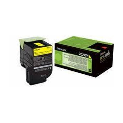 70C2XY0 LEXMARK TONER AMARILLO RETORNABLE 702XM