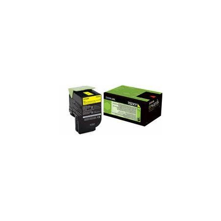 70C2XY0 LEXMARK TONER AMARILLO RETORNABLE 702XM