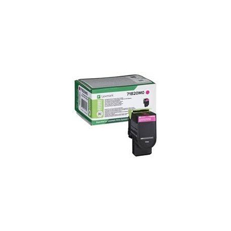 71B20M0 LEXMARK TONER  71B20M0 MAGENTA