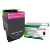 71B2HM0 LEXMARK TONER MAGENTA CS/CX 417