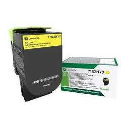 71B2HY0 LEXMARK TONER AMARILLO CS/CX 417