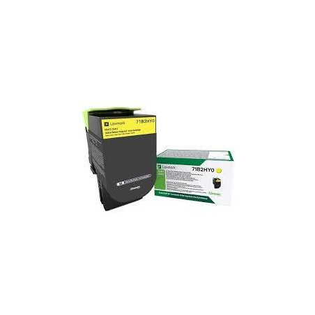 71B2HY0 LEXMARK TONER AMARILLO CS/CX 417