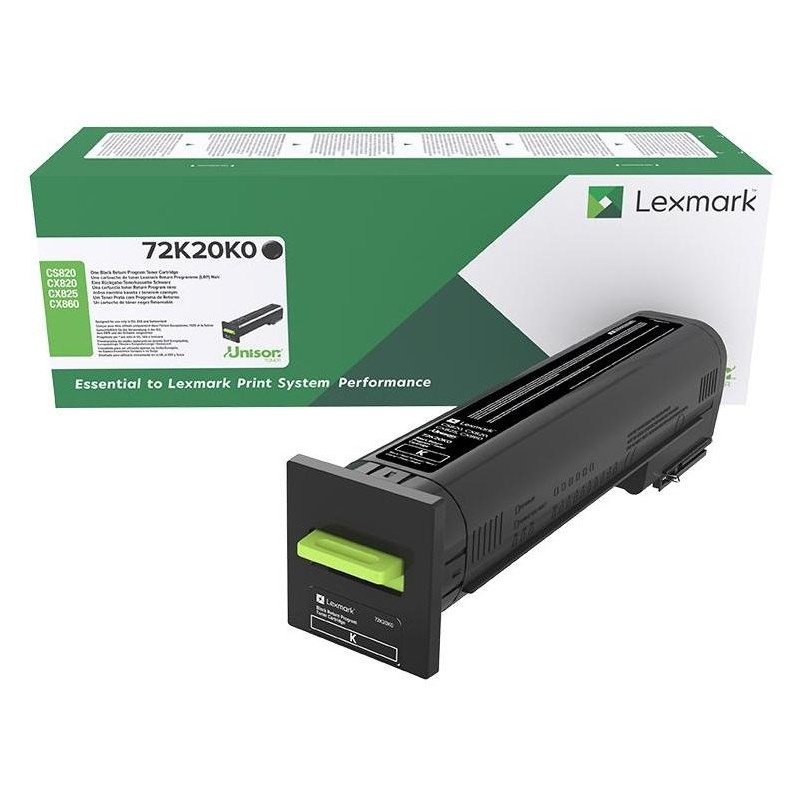 72K20K0 LEXMARK TONER NEGRO CS820DE