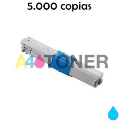 ES5430 toner cyan compatible OKI reemplaza a OKI 44469742