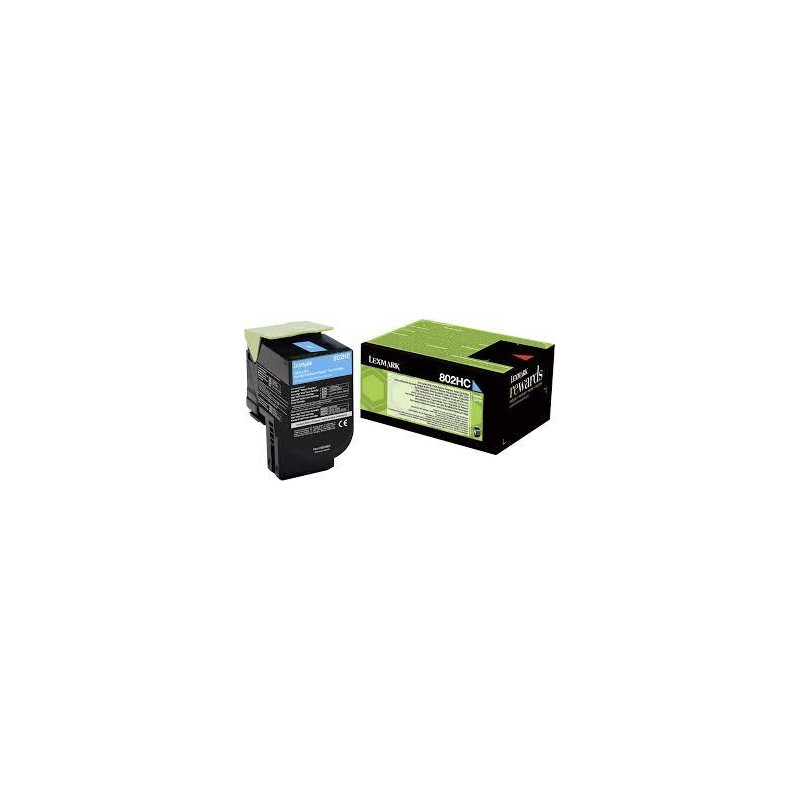 80C2HC0 LEXMARK TONER CIAN CX-410DE