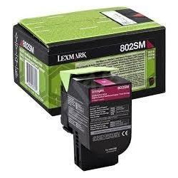 80C2SM0/80C2SME LEXMARK TONER MAGENTA 802SM RETORNABLE