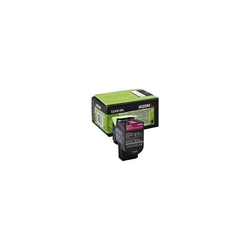 80C2SM0/80C2SME LEXMARK TONER MAGENTA 802SM RETORNABLE