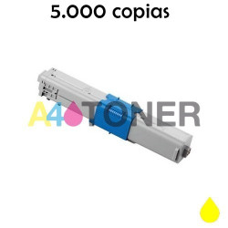 ES5430 toner amarillo compatible OKI reemplaza a OKI 44469740