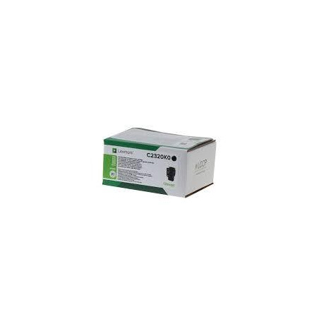 C2320K0 LEXMARK TONER NEGRO C2320