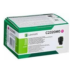 C2320M0 LEXMARK TONER MAGENTA C2320