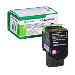 C242XM0 LEXMARK TONER MAGENTA C2425