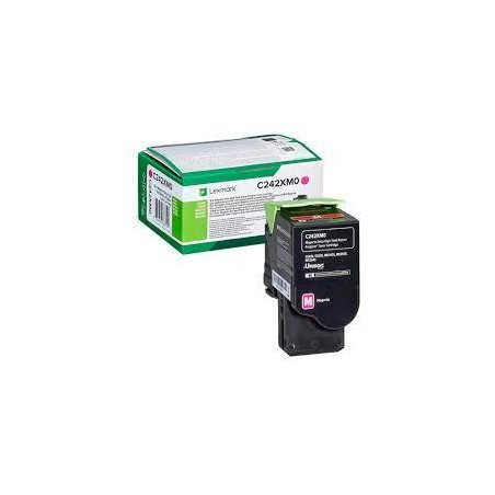 C242XM0 LEXMARK TONER MAGENTA C2425