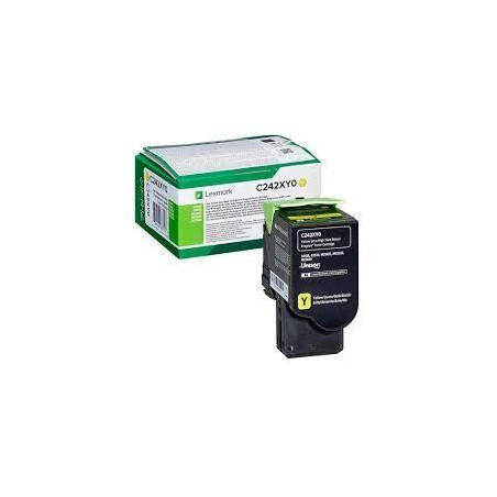 C242XY0 LEXMARK TONER AMARILLO C2425