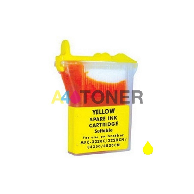 Cartucho de tinta Brother LC800 amarillo alternativo