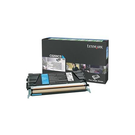 C5200CS LEXMARK TONER  C-530 RETORNABLE CIAN