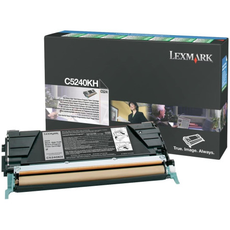 C5240KH LEXMARK TONER C-524/534 RETORNABLE ALTO RENDIMIENTO NEGRO