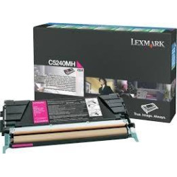 C5240MH LEXMARK TONER  C-524/532/534 RETORNABLE ALTO RENDIMIENTO MAGENTA