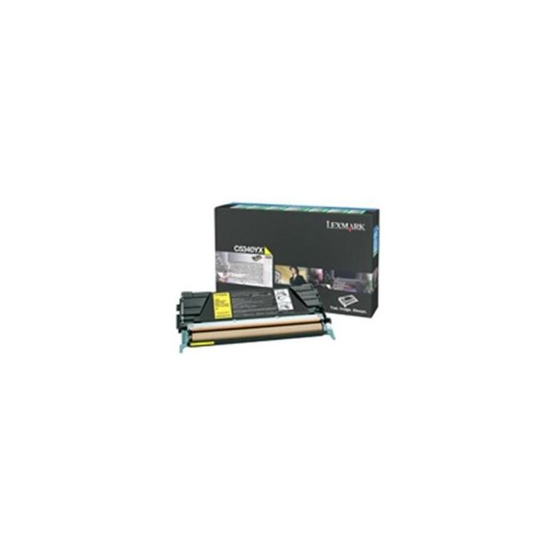 C5340YX LEXMARK TONER C-534 RETORNABLE AMARILLO EXTRA ALTO RENDIMIENTO