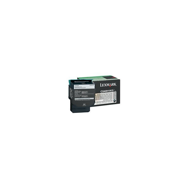 C540H1KG LEXMARK TONER NEGRO C540/543/544 RETORNABLE *ALTO RENDIMIENTO*