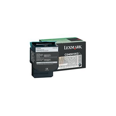 C540H1KG LEXMARK TONER NEGRO C540/543/544 RETORNABLE *ALTO RENDIMIENTO*