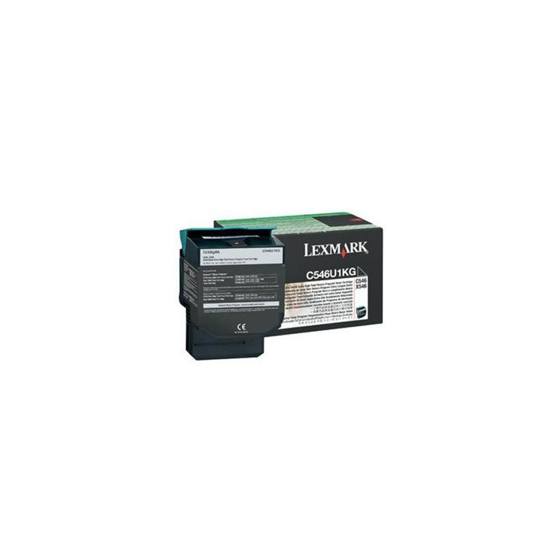 C546U1KG LEXMARK C546DTN X546DTN TONER NEGRO RETORNABLE