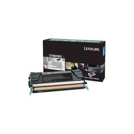 C746H1KG LEXMARK TONER LASER NEGRO RETORNABLE X/748DE/748DTE/748E