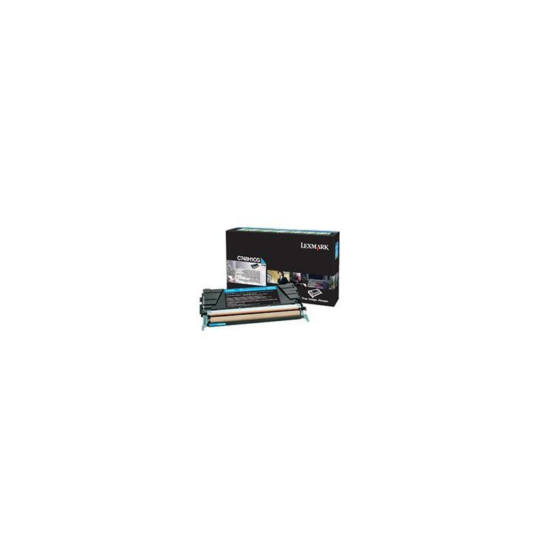 C748H1CG LEXMARK TONER LASER CIAN RETORNABLE X/748DE/748DTE/748E