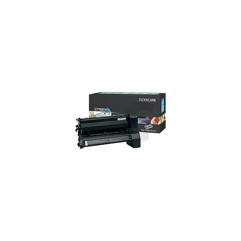 C7700CH LEXMARK C-770/772 CARTUCHO CIAN ALTO RENDIMIENTO RETORNABLE