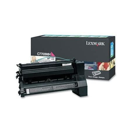 C7700MH LEXMARK C-770/772 CARTUCHO MAGENTA ALTO RENDIMIENTO RETORNABLE