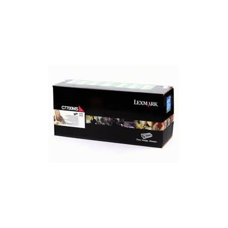 C7700MS LEXMARK C-770/772 CARTUCHO MAGENTA RETORNABLE