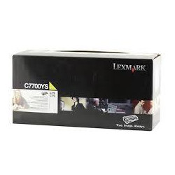 C7700YS LEXMARK C-770/772 CARTUCHO AMARILLO RETORNABLE