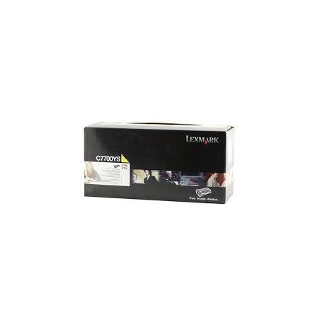 C7700YS LEXMARK C-770/772 CARTUCHO AMARILLO RETORNABLE