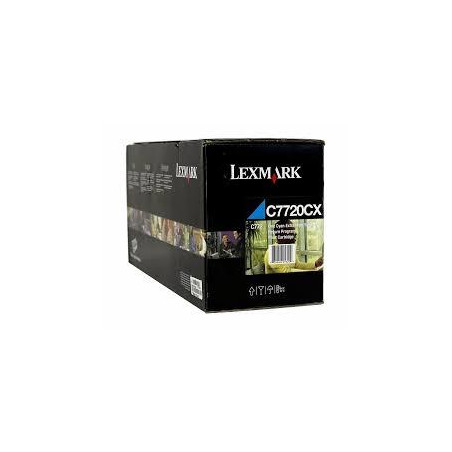 C7720CX LEXMARK C-770/772 CARTUCHO CIAN EXTRA ALTO RENDIMIENTO RETORNABLE