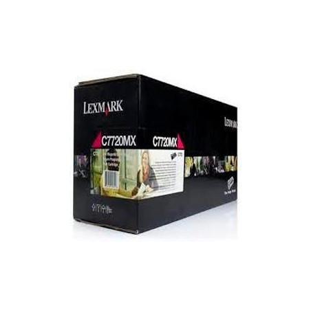 C7720MX LEXMARK C-770/772 CARTUCHO MAGENTA EXTRA ALTO RENDIMIENTO RETORNABLE