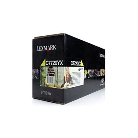 C7720YX LEXMARK C-770/772 CARTUCHO AMARILLO EXTRA ALTO RENDIMIENTO RETORNABLE