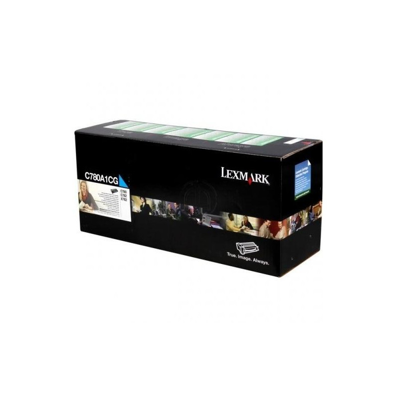 C780A1CG LEXMARK C-780/C-782/X-782 CARTUCHO DE IMPRESION CIAN RETORNABLE (6.000 PÁG.)