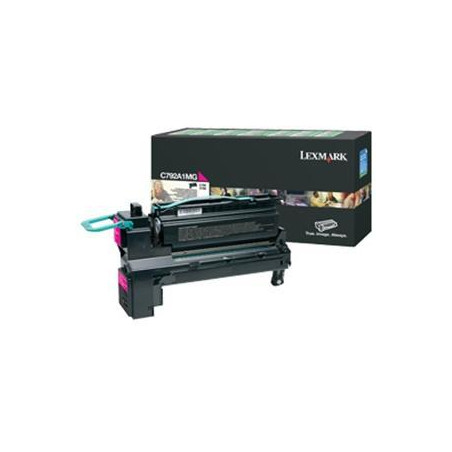 C792A1MG LEXMARK C792 X792 TONER MAGENTA RETORNABLE