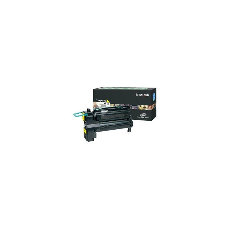 C792A1YG LEXMARK C792 X792 TONER AMARILLO RETORNABLE