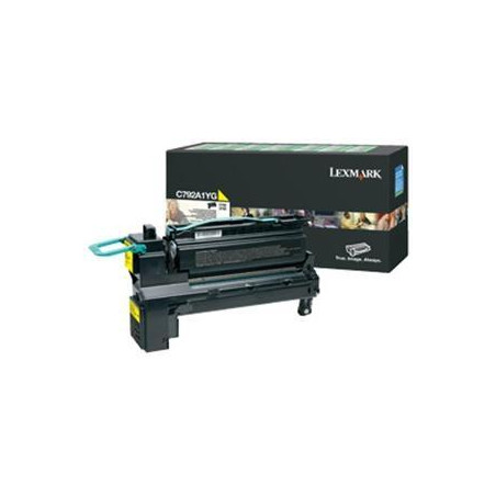 C792A1YG LEXMARK C792 X792 TONER AMARILLO RETORNABLE