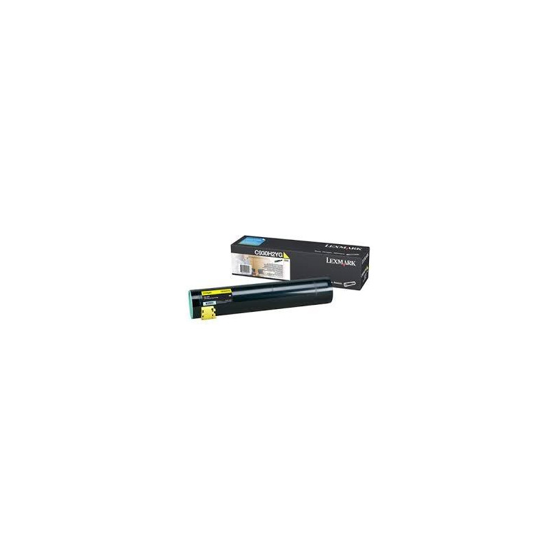 C930H2YG LEXMARK TONER C-935 AMARILLO ALTO RENDIMIENTO