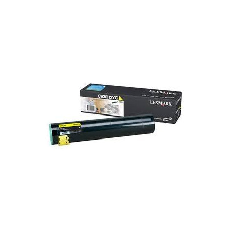 C930H2YG LEXMARK TONER C-935 AMARILLO ALTO RENDIMIENTO