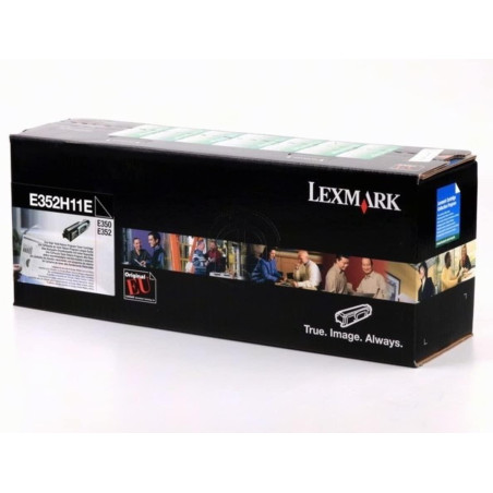 E352H11E LEXMARK E-350/E-352 TONER RETORNABLE ALTA