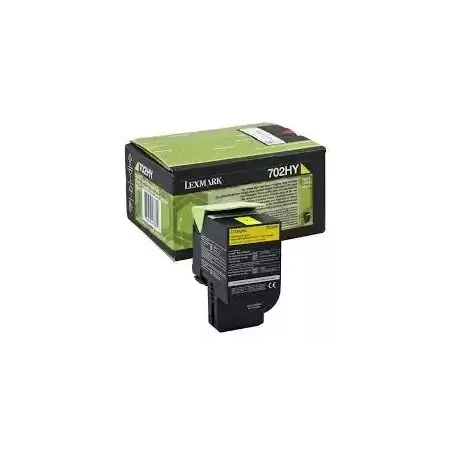 70C2HY0/70C2HYE LEXMARK CS310DN/CS410/CS510 TONER RETORNABLE AMARILLO