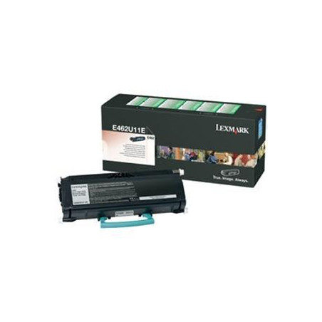 E462U11E LEXMARK TONER LASER E462DTN 18.000 PÁGINAS RETORNABLE