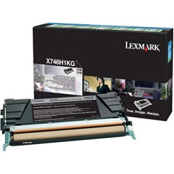 X746H1KG LEXMARK TONER NEGRO X-746/748 *ALTO RENDIMIENTO RETORNABLE*