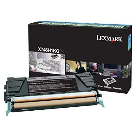 X746H1KG LEXMARK TONER NEGRO X-746/748 *ALTO RENDIMIENTO RETORNABLE*